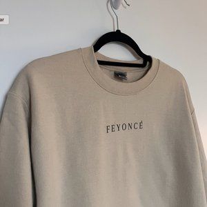 Feyonce Crewneck Sweatshirt in Cream 💍 (Beyonce / Bridal / Engaged - Size: S)